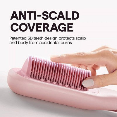 Wavytalk Steamline Pro Steam Hair Straightener Brush, Steam Reduces Damage & Nourishes Hair, Model B395