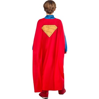 DC Comics Kids' Superman Halloween Light-Up Costume Jumpsuit L