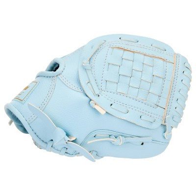 Franklin Sports 9" T Ball Glove with Ball Right Handed Thrower - Carolina Blue