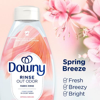 Downy Rinse and Refresh - Spring Breeze - Rinse Out Odors - 48 fl oz