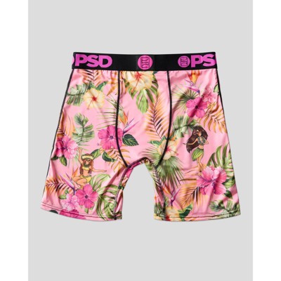 PSD Men's Flamingo Print Briefs - Purple/Pink XL