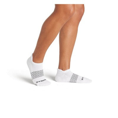 Bombas Women's Solid Ankle Socks - White