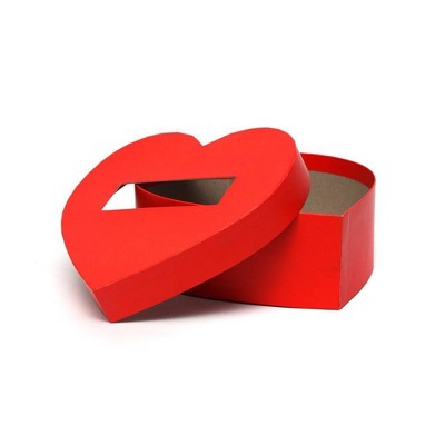 9"x3.3" Large Heart Shaped Valentine's Day Gift Box - Spritz