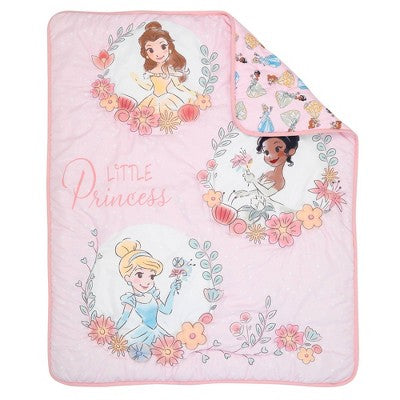 Lambs & Ivy Disney Baby Princesses Crib Bedding Set - 3pc