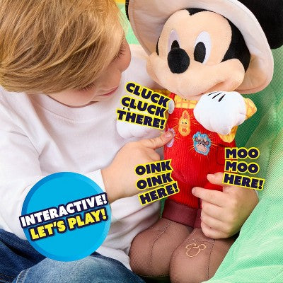 Mickey Mouse Hoedown Throwdown Feature Plush