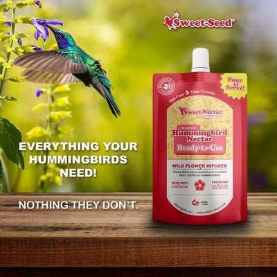 Nature's Way Bird Products 8.5oz Sweet-Nectar Hummingbird Bag Ready-to-Use