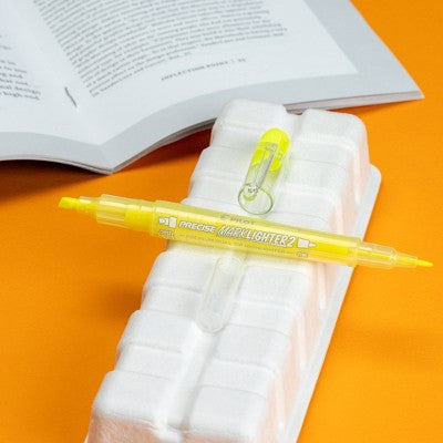 Precise Pilot 2pk Yellow Highlighter Dual Tip