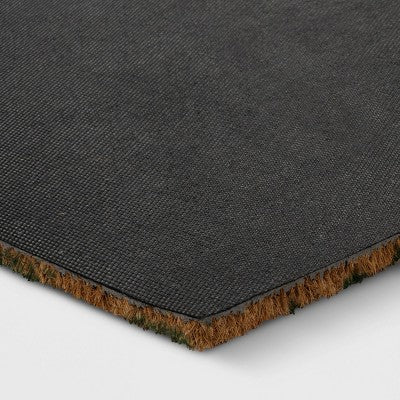 1'6"x2'6" Palms Rectangular Outdoor Doormat Green - Threshold (LOCAL PICKUP ONLY)