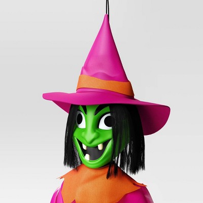42" Light and Sound Witch Ghoul Halloween Decorative Prop - Hyde and EEK! Boutique