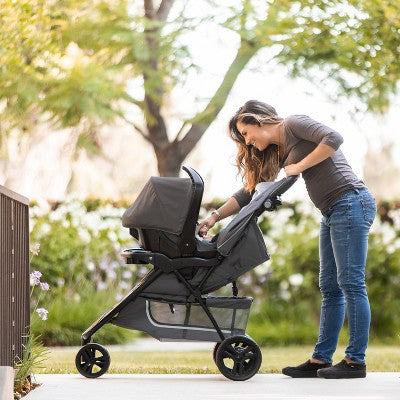 Baby Trend EZ Ride Travel System with EZ-Lift Infant Car Seat - Dash Gray (LOCAL PICKUP ONLY)