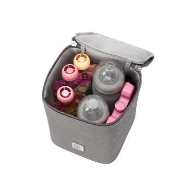 Petunia Pickle Bottom Cool Pixel Plus Insulated Snack - Bottle Holder in Love Mickey Mouse