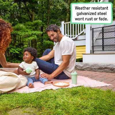 Ingenuity Doorway 42W Series Dog and Baby Gate, Indoor Outdoor - Black (LOCAL PICKUP ONLY)