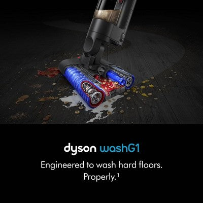 Dyson WashG1 Cordless Wet Cleaner 12" Black/Blue: Cleaning Path Bagless, Battery-Powered, 4 Speeds, Hardwood & Hard Floor, 2-Year Warranty (LOCAL PICKUP ONLY)