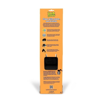 Scrub Daddy Barbeque Grill Brush: Stainless Steel, EVA Foam, Polyamide, ABS