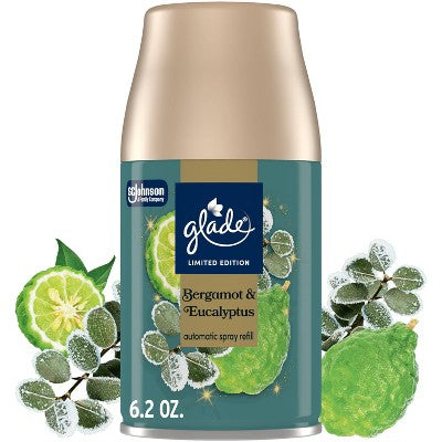 Glade Automatic Spray Air Freshener - Bergamot & Eucalyptus - 6.2oz