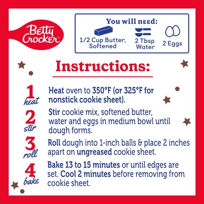 Betty Crocker Soft Baked Chocolate Crinkle Cookie Mix - 16.5oz