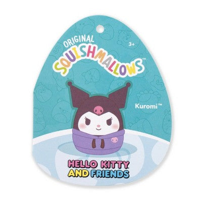 Hello Kitty 8" Squishmallows Dabodabo Hoodie Kuromi Mass Little Plush