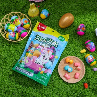 AMOS Peelerz Spring Mix Candy - Egg Hunt - 2.12oz/10ct