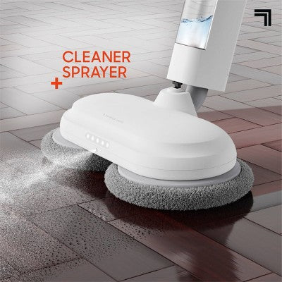 Sharper Image Floor Shine Cordless Power Mop White