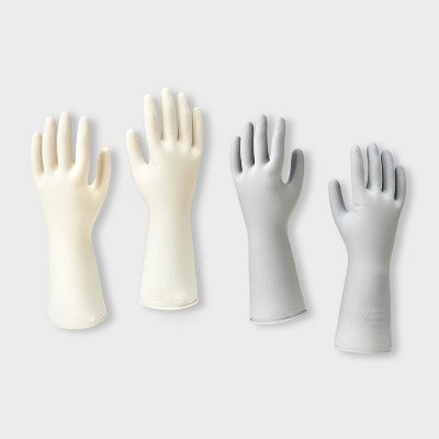 Reusable Latex Gloves - Small - 2ct - Dealworthy