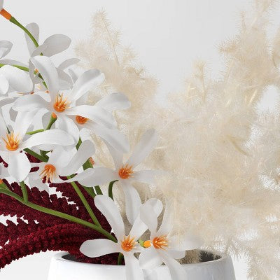 Cream Floral Luxe Arrangement - Threshold (LOCAL PICKUP ONLY)