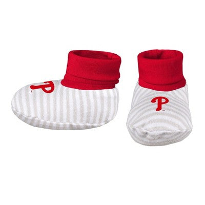 MLB Philadelphia Phillies Infant Boys' Short Sleeve Layette Set - 6-9M