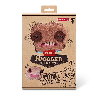 Fuggler Squidge Brown Long Pile Mini Rascals
