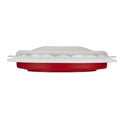 Cuisinart 10c Microwave Pop and Serve Popcorn Maker: Silicone Popcorn Popper with Clear Cover, 2.75 Kernel Capacity