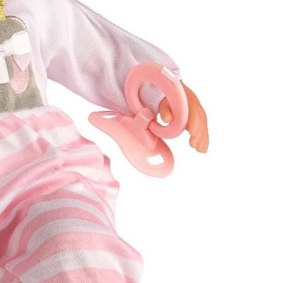 JC Toys Berenguer Boutique 10 Piece Gift Set Pink 15" Realistic Soft Body Baby Doll - Open/Close Eyes