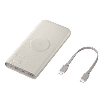 Samsung 10000mAh Wireless Battery Pack - Beige
