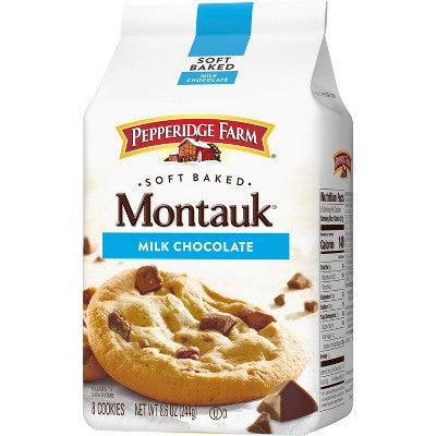 Pepperidge Farm Montauk Soft Baked Milk Chocolate Cookies - 8.6oz