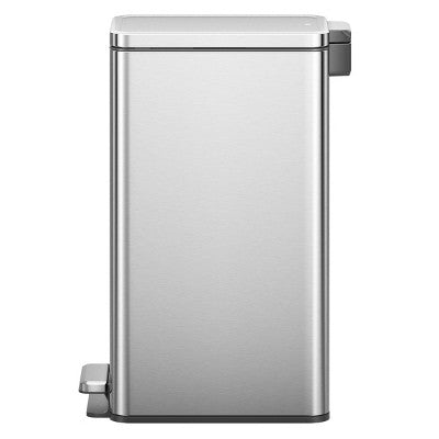 EKO 30L Stella Slim Step Trash Can Brushed Stainless Steel (LOCAL PICKUP ONLY)