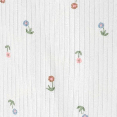 Carter's Just One You Baby Girls' 2pc Ivory Floral Cardigan Set - 3M