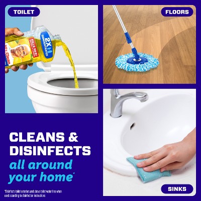 Mr. Clean Lemon Liquid Antibacterial Multi-Surface Cleaner - 41 fl oz