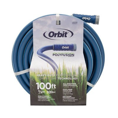 Orbit 100' Polyfusion Standard Hose Gray/Blue