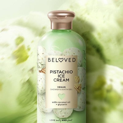Beloved Pistachio Ice Cream Shower and Bath Gel - 11.8 fl oz