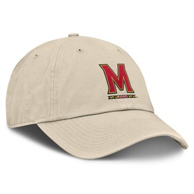 NCAA Maryland Terrapins Khaki Tonal Relaxed Fit Adjustable Hat