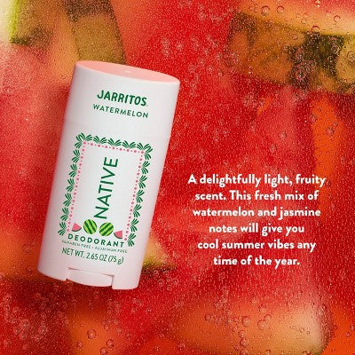 Native Deodorant Limited Edition Jarritos - Watermelon - 2.65oz