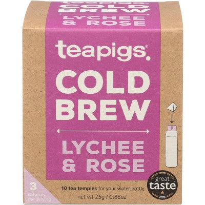 Teapigs Cold Brew Lychee & Rose Tea ICH