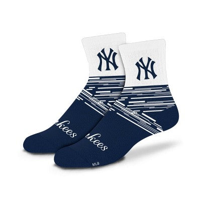MLB New York Yankees Youth Quarter Socks - 2pk