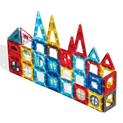 FAO Schwarz Magnetic Tile Set Primay 40pc