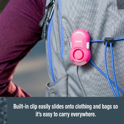 Sabre Personal Alarm with LED Light - Pink