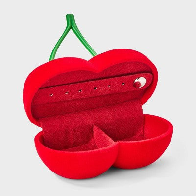 Girls' Cherry Shaped Jewelry Organizer - Cat & Jack Red