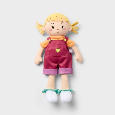 15" Soft Toddler Doll - Gigglescape: Polyester Material, Character Theme, Variable Eye & Hair Features
