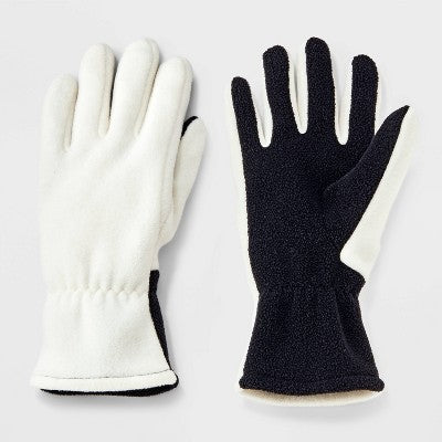 Fleece Gloves - All In Motion Cream L/XL