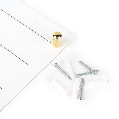 Sugar Paper Essentials 16"x10" Glass Dry Erase Board