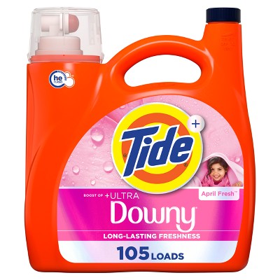 Tide Liquid HE Laundry Detergent - April Fresh - 148oz