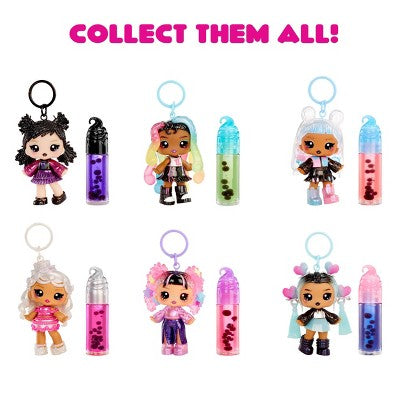 Yummiland Lip Gloss Doll: Sour Sweeties - Gabi Gummybear Includes DIY Lip Gloss + Removable Keychain