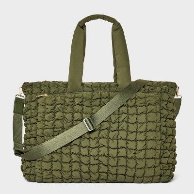 Soft Weekender Bag - A New Day Green