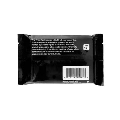 Cards Against Humanity: Pride Pack * Mini Expansion for the Game